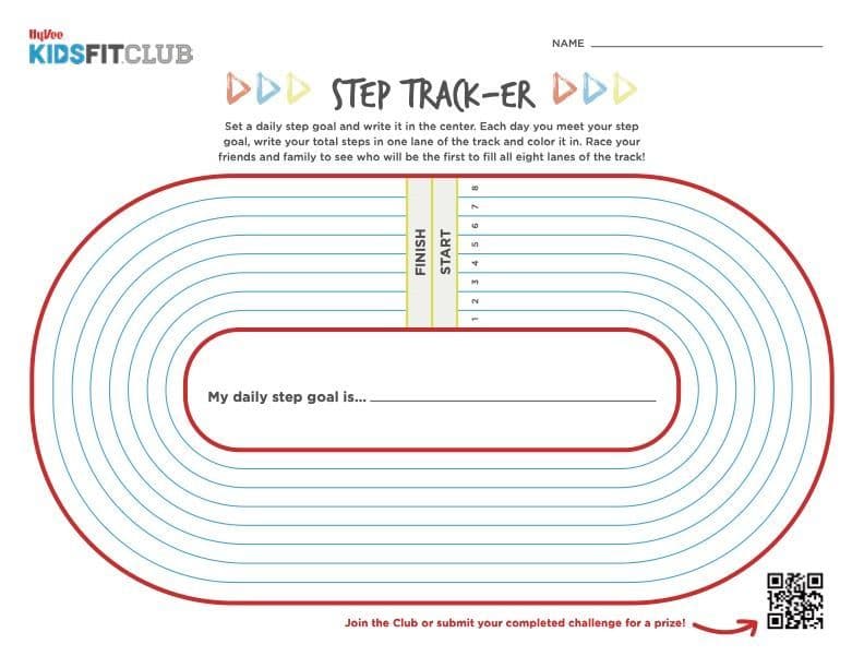 Kellogs Step Tracker KidsFit Wellness Club